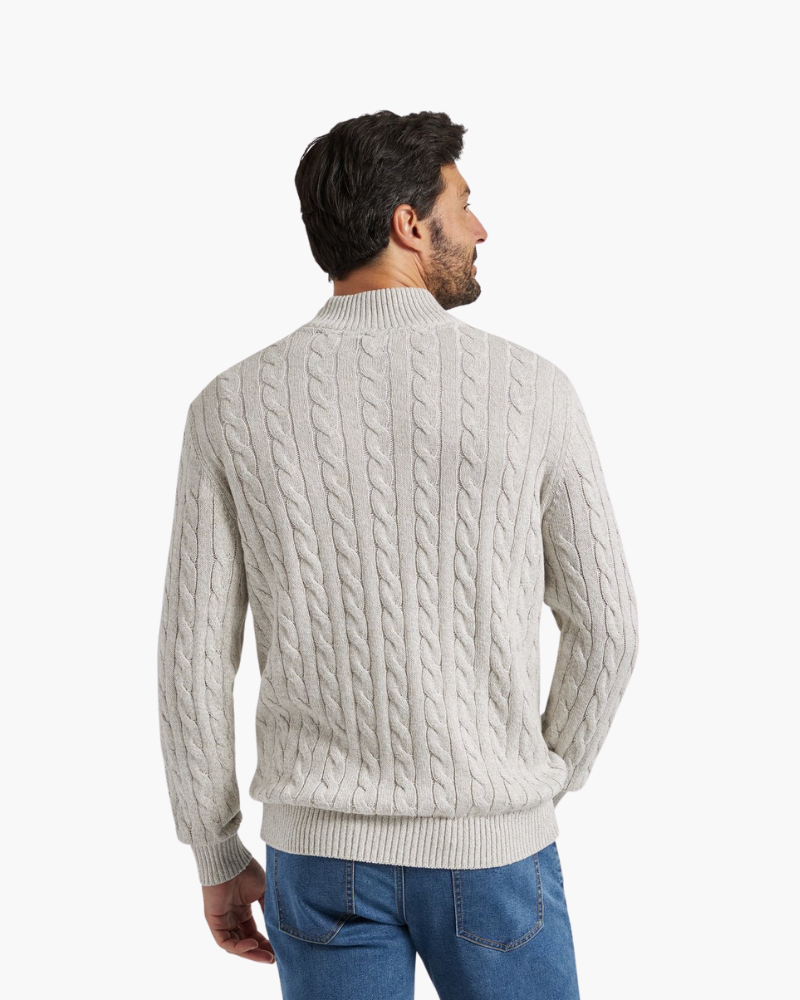 Jersey Verbier con medio cremallera