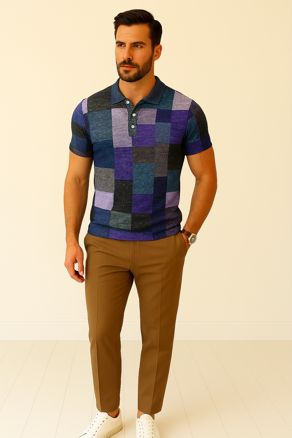 Élan - Polo de lujo para hombre
