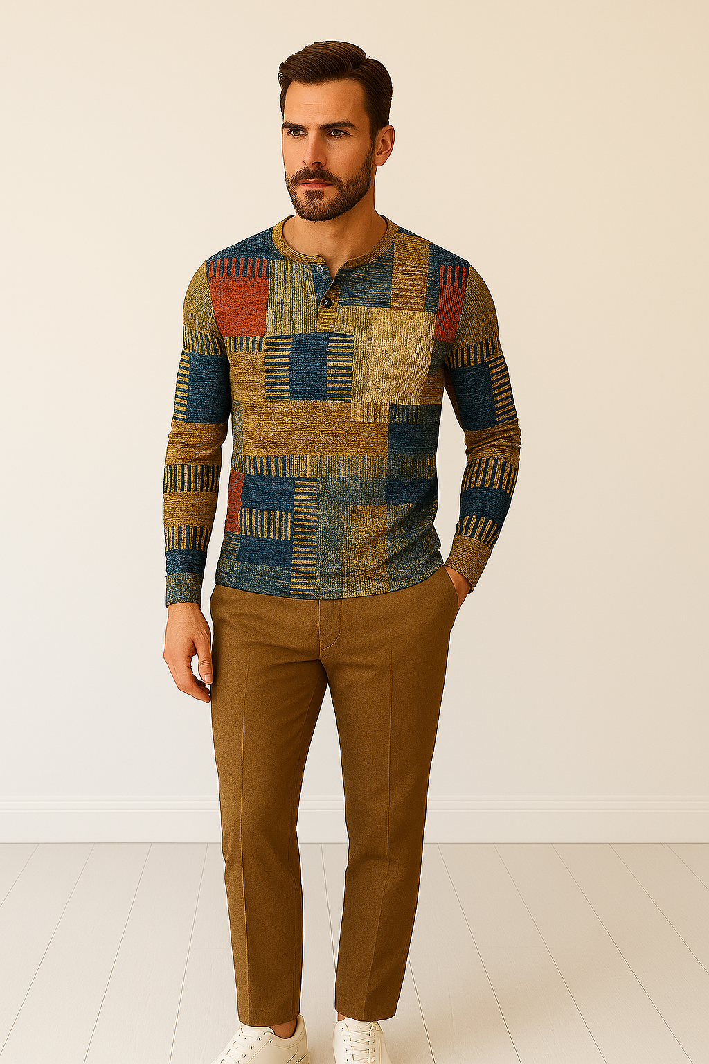 Lánsoir - Chic jersey de hombre