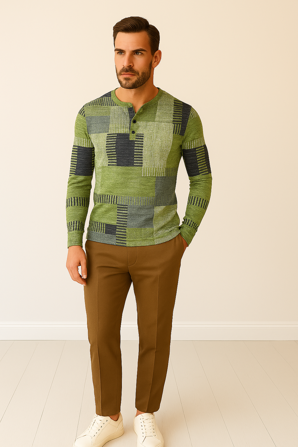 Lánsoir - Chic jersey de hombre