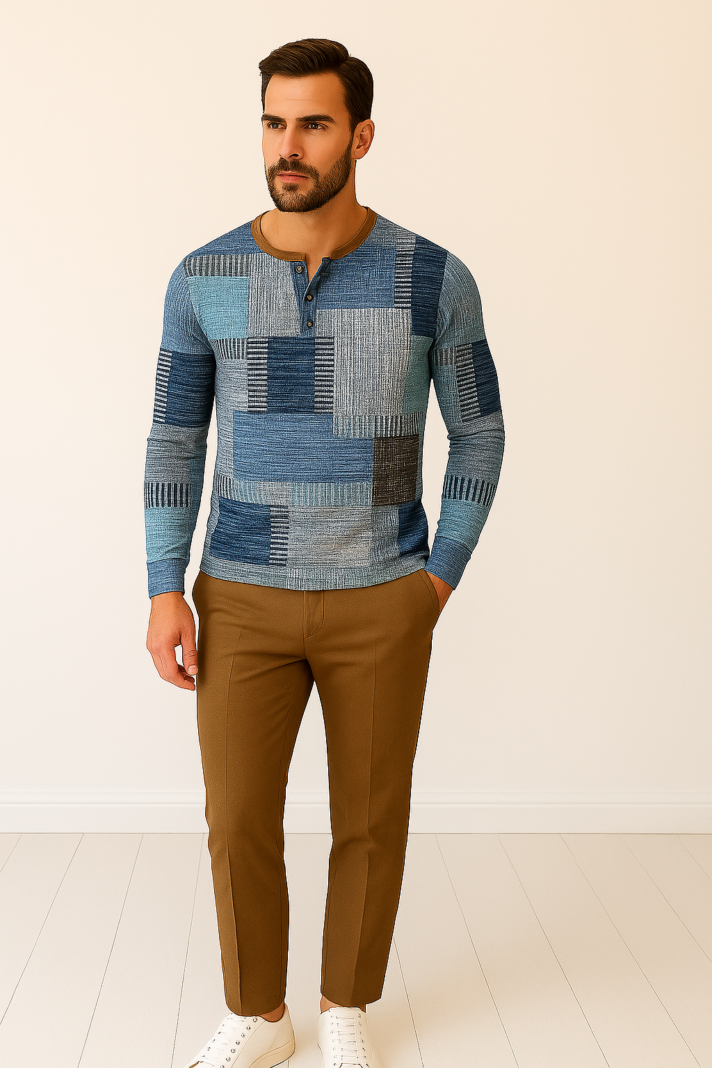 Lánsoir - Chic jersey de hombre