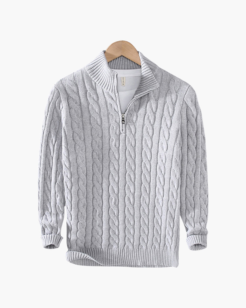Jersey Verbier con medio cremallera