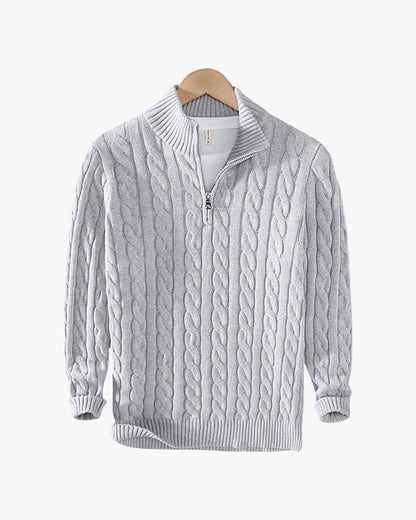 Jersey Verbier con medio cremallera
