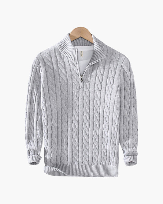 Jersey Verbier con medio cremallera