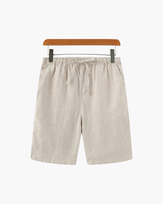 Valencia - Pantalones cortos de lino premium