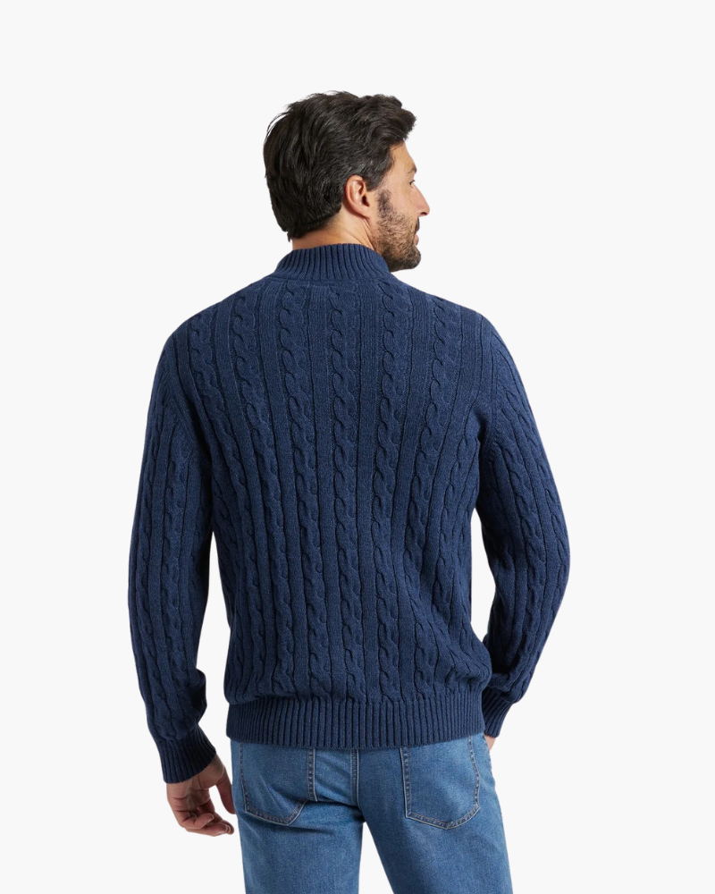 Jersey Verbier con medio cremallera