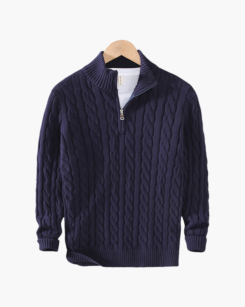 Jersey Verbier con medio cremallera