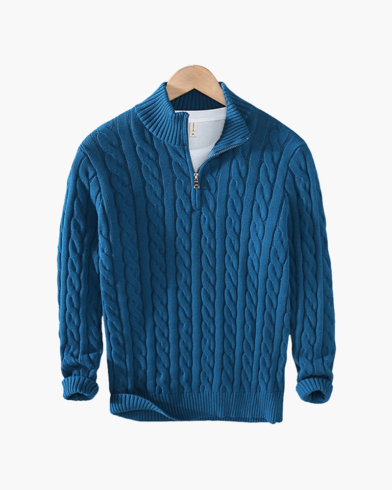 Jersey Verbier con medio cremallera