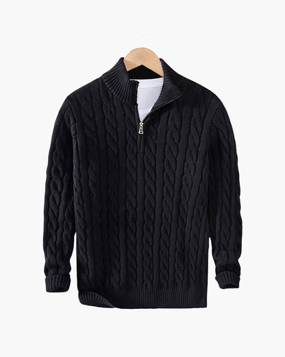 Jersey Verbier con medio cremallera