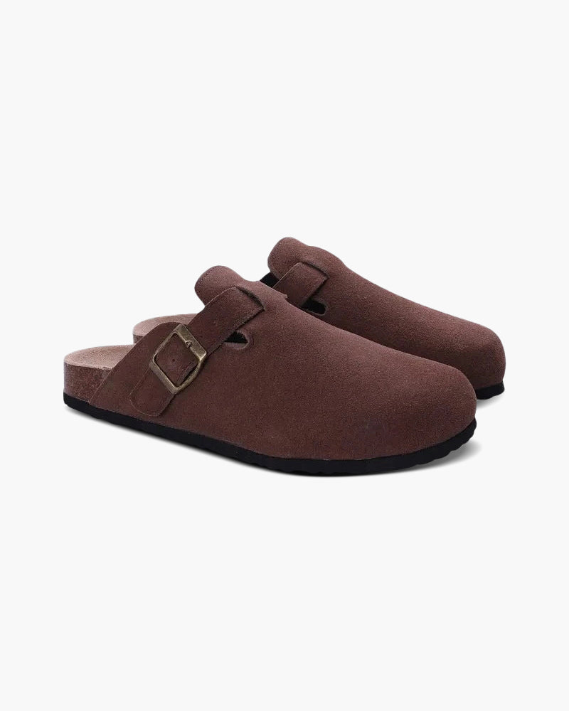 Zuecos de ante Old Money