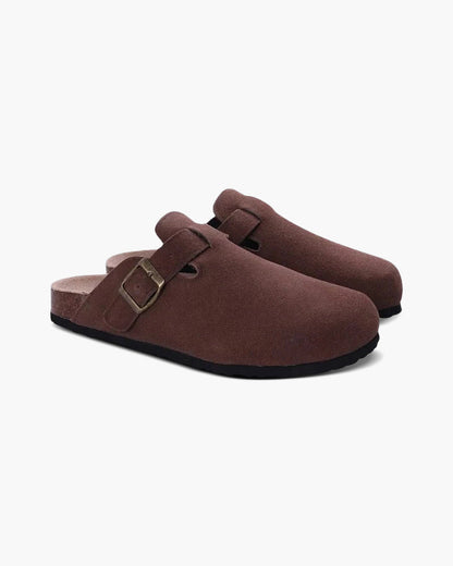 Zuecos de ante Old Money