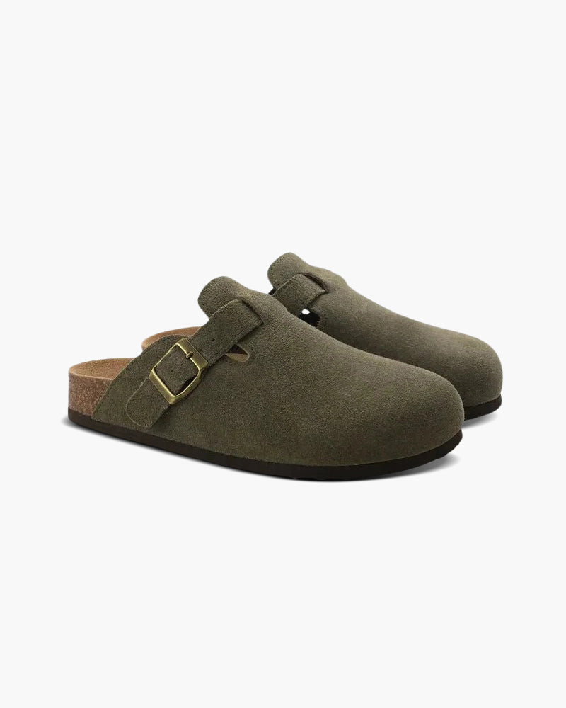 Zuecos de ante Old Money
