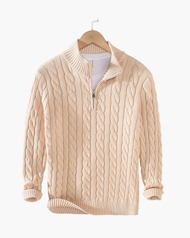 Jersey Verbier con medio cremallera